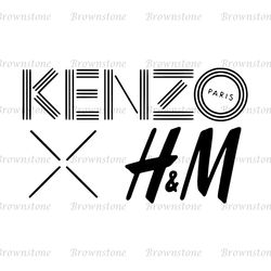 Kenzo x HM Logo SVG, Kenzo Paris Logo SVG, HM Logo SVG, Logo SVG, Fashion Logo SVG, Brand Logo92
