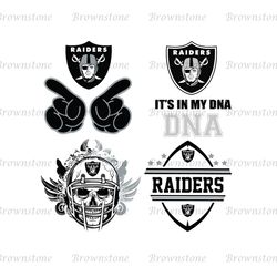 RAIDERS FOOTBALL SVG,Raiders football Design, Raiders SVG File, Raiders SVG, Football SVG, Its In My DNA Raiders Design,
