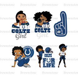 Indianapolis Colts NFL Girls svg, NFL Lover svg, Football Teams, Sport Teams, NFL Logo svg, Cricut, Clipart, Cut Files