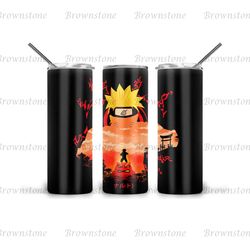 Naruto Tumbler 20Oz Design, Anime Tumbler, Naruto Png, Naruto Tumbler Wrap, Anime Tumbler Wrap, 20 oz Tumbler