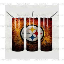 Pittsburgh Steelers Tumbler, Pittsburgh Steelers Wrap, Pittsburgh Steelers Design, NFL Tumbler Png, Sport Tumbler, Nfl W