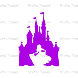 Disney Princess Cinderella Castle SVG