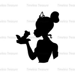 Tiana Princess & The Frog SVG