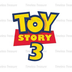Disney Cartoon Toy Story 3 Logo Vector SVG