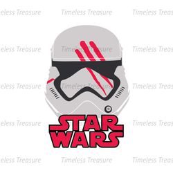 Ripped Claw Stormtrooper Helmet Star Wars Movie SVG