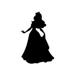 Princess Aurora Sleeping Beauty Disney Silhouette SVG