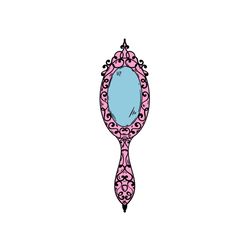 Disney Princess Hand Mirror Cinderella Vector SVG