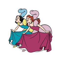 Anastasia Tremaine and Drizella Tremaine Clipart PNG