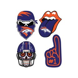 Denver Broncos SVG, Broncos Logo SVG, Broncos Lips Logo SVG, NFL Sport Logo SVG, Football SVG