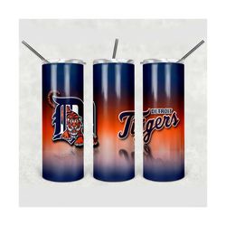 Detroit Tigers Tumbler, Detroit Tigers Wrap, Detroit Tigers Design, MLB Tumbler Png, Sport Tumbler, Mlb Wrap, Mlb 20oz