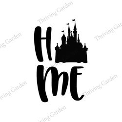 Magic Castle Home Disney SVG