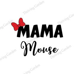 MAMA Disney Minnie Mouse SVG
