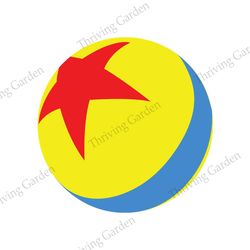 Disney Pixal Ball SVG