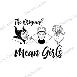 The Original Mean Girls Villains SVG