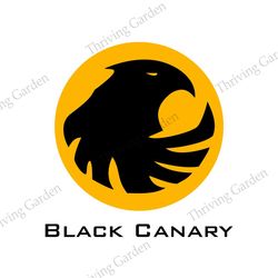 Avengers Superheroines Black Canary Logo SVG