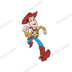 Woody Disney Toy Story Cartoon Cowboy SVG