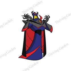 Angry Evil Emperor Zurg Cartoon Toy Story SVG