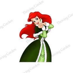 Ariel Mickey Minnie Mouse Princess PNG