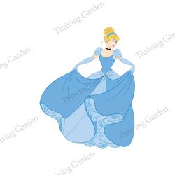 Disney Princess Cinderella Cake Topper PNG Clipart