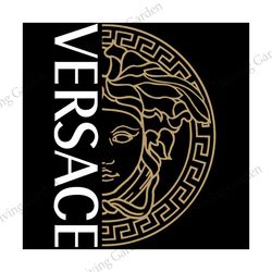 Versace White Logo SVG, Italy Versace Logo SVG, Versace SVG, Logo SVG, Fashion Logo SVG, Famous Brand Logo115