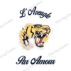 L Aveugle Par Amour Logo Png, Logo Png, Tiger Design, Brand Logo Png, Luxury Png, Fashion Logo Png211