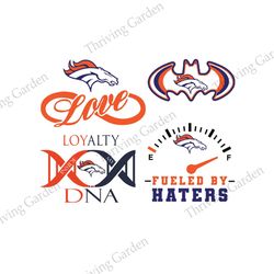 Denver Broncos SVG, Broncos Logo SVG, Loyalty Broncos SVG, Batman Logo Broncos SVG, NFL Sport Teams SVG Digital File