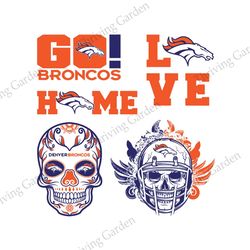 Denver Broncos SVG, Broncos Logo SVG, Go Broncos, Love Broncos, NFL SVG, Football SVG