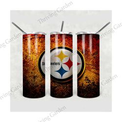 Pittsburgh Steelers Tumbler, Pittsburgh Steelers Wrap, Pittsburgh Steelers Design, NFL Tumbler Png, Sport Tumbler, Nfl W