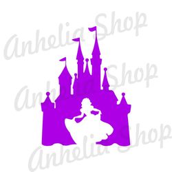 Disney Princess Cinderella Castle SVG