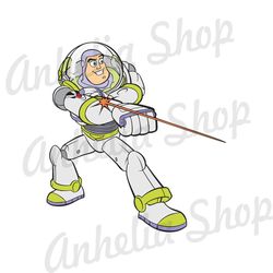 Loch and Load Buzz Lightyear Toy Story Cartoon SVG