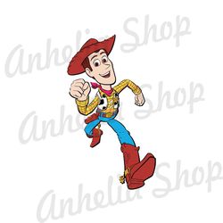Woody Disney Toy Story Cartoon Cowboy SVG