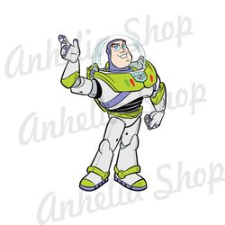 Buzz Lightyear Disney Cartoon Toy Story SVG Clipart