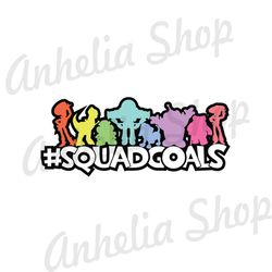 Squadgoals Disney Pixar Toy Story Cartoon Characters Logo SVG