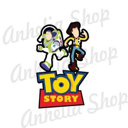 Disney Pixar Toy Story Characters Buzz Lightyear & Woody SVG