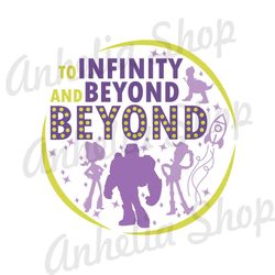 To Infinity And Beyond Star Disney Toy Story Cartoon SVG