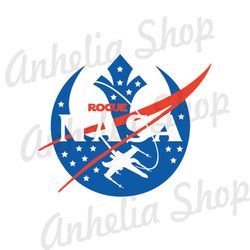 Rogue NASA Rebel Alliance Symbol Star Wars SVG