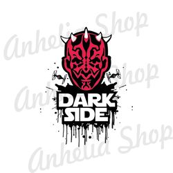 Darth Maul Dark Side Star Wars Silhouette SVG