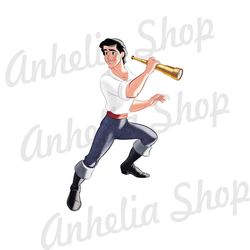 Adventurer Prince Eric The Little Mermaid PNG