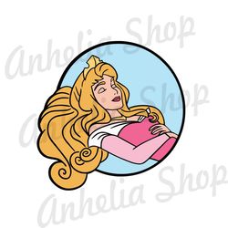 Disney Cartoon Sleeping Beauty Princess Aurora SVG