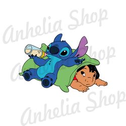 Lilo Pelekai Stitch Baby Disney Cartoon SVG