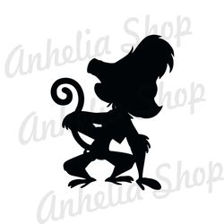 Abu The Monkey Aladdin Disney SVG Cut Files