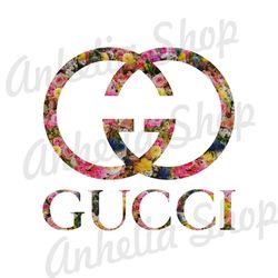 Gucci Floral Logo Png, Logo Png, Gucci Design, Gucci Logo Png, Brand Logo Png, Luxury Png, Fashion Logo Png126