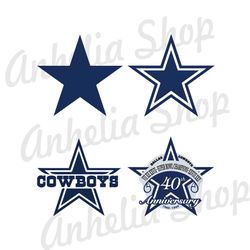 Dallas Cowboys SVG, Cowboys Logo SVG, Cowboys Star Logo SVG, Sport Fan SVG, Football Teams SVG