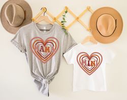 Retro Heart Mama Shirt, Mini Shirt, Mama Mini Matching Shirt, Mamas Girl Shirt, Mama Mini Arrow Shirt, Mama Shirt, Mini