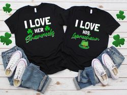 Couple St Patricks Day Shirts, Funny Couple Shirts, His And Hers Shirt, Shamrock Shirts, Leprechaun T-Shirt, St Paddys D