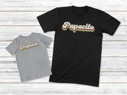 Daddy And Son Shirts, Papacito Chiquitito Shirt, Father And Son Shirt, Dad And Baby Matching Outfit, Daddy And Me Shirts