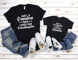 Grandma And Me Shirt, Matching Grandma And Granddaughter Shirts, Granddaughter Shirt, Gift For Grandma, Grandma Baby Shi