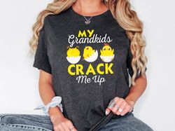 Grandma Shirt, My Grandkids Crack Me Up T-Shirt, Funny Grandma Gift, Grandma Birthday Gift, Gigi Sweatshirt, Best Grandm