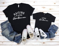 Mom And Son Shirts, Raising A Little Gentleman, Little Gentleman, Mommy And Me Shirts, Mommy And Me Matching Outfit, Mam