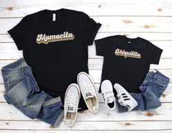 Mommy And Daughter Shirt, Mamacita Chiquitita Shirt, Mama And Mini Matching Outfit, Mommy And Me Shirt, Retro Mom And Ba